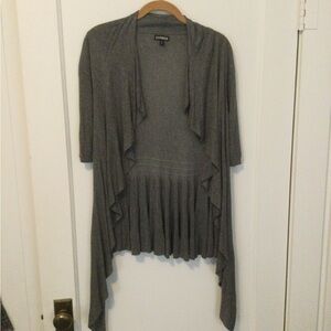 Express Gray Women's Sweater Cardigan